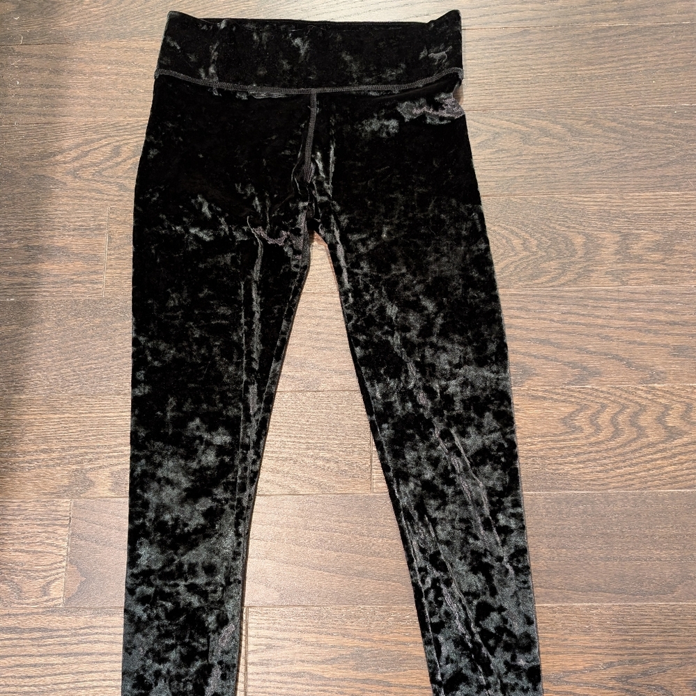 Victoria Secret Pink velvet leggings